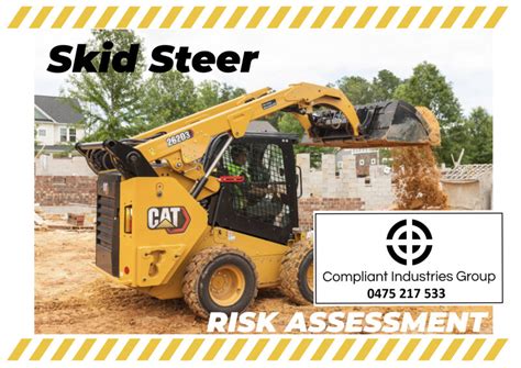 case skid steer risk assessment|SAFE OPERATION OF A SKIDSTEER PLANT RISK .